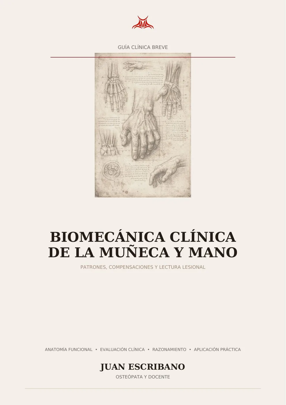 Portada de Guía Clínica HOLOS · Muñeca y mano