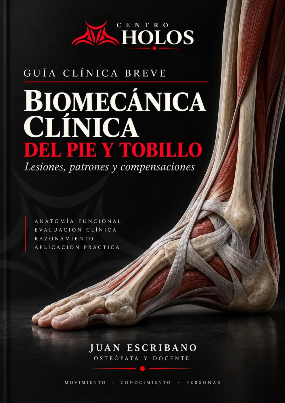 Portada de Guía Clínica HOLOS · Pie y Tobillo