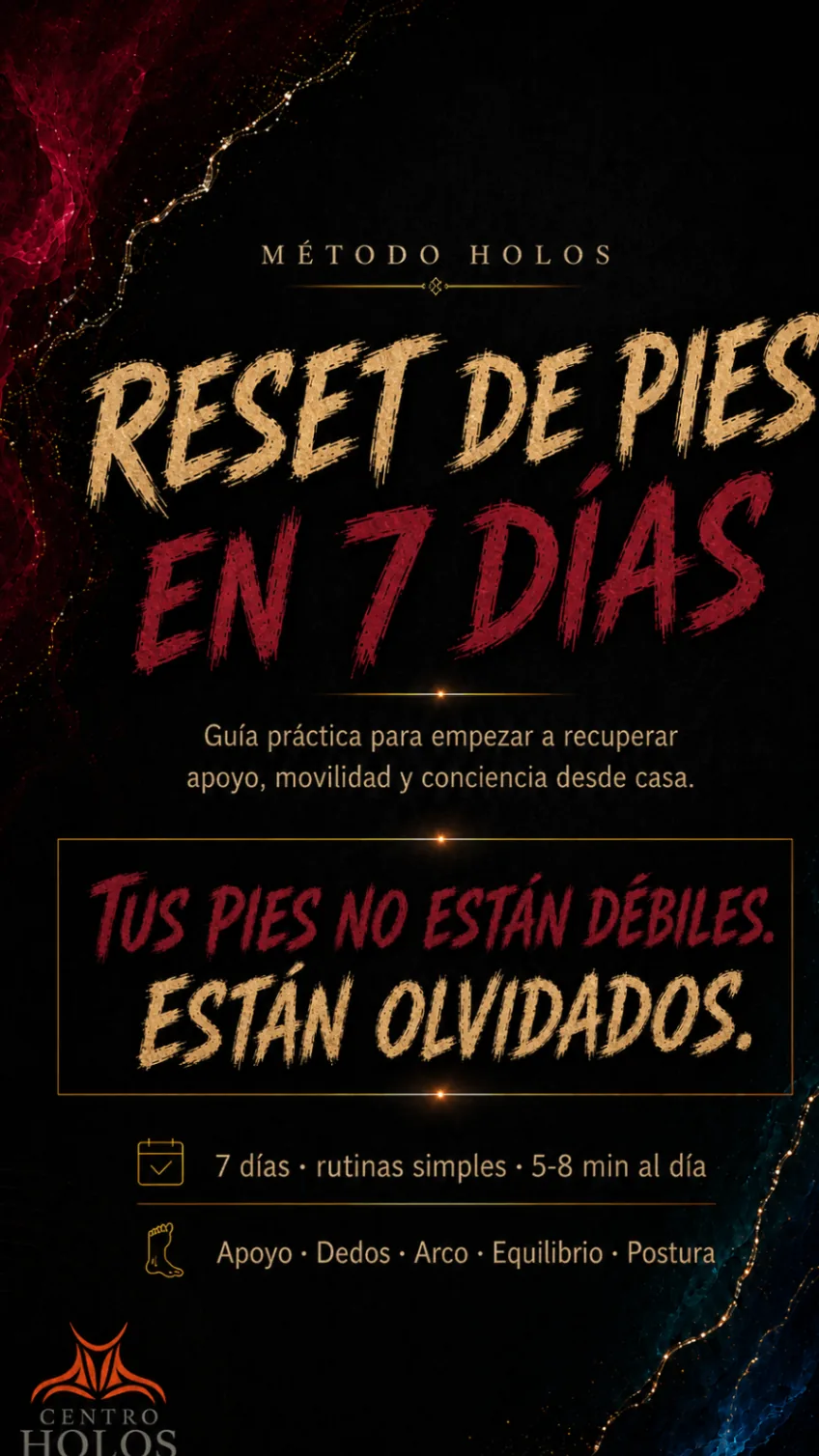 Portada de Reset de pies en 7 días