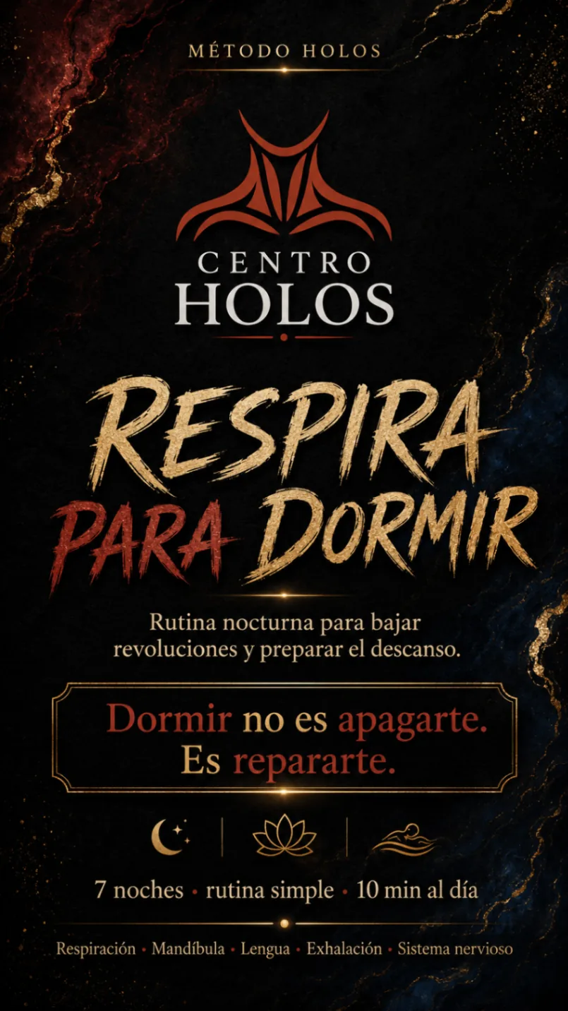 Portada de Respira para dormir