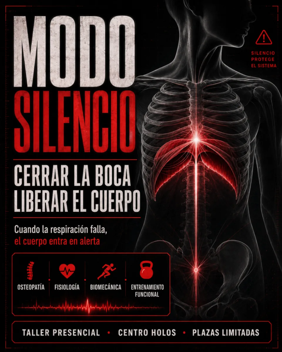 Cartel del taller Modo Silencio